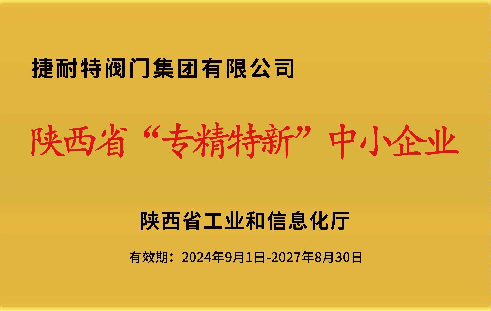 陜西省專精特新中小企業(yè)